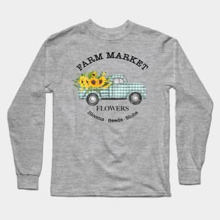 Farm Market Sunflowers A2 Long Sleeve T-Shirt